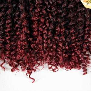Havana Twist Hair Crochet braids Synthetic Ombre Braiding Hair Extensions Brazilian Jerry Curly Bundles Kinky Curly Hair Bulk - BzilHair – Brazilian Hair