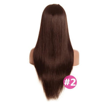 Load image into Gallery viewer, Wonder girl 13x6 Straight Lace Front Human Hair Wigs Remy 360 Lace Frontal Wig Pre Plucked 13x4Brazilian Straight Lace Front Wig - BzilHair – Brazilian Hair