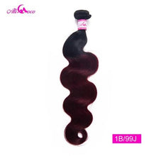 Load image into Gallery viewer, Ali Coco Malaysian Hair Bundles 1/3/4 Bundles &quot;8-30&quot; inch Body Wave Deals Non Remy Omber Hair 100% Human Hair Extensions - BzilHair – Brazilian Hair
