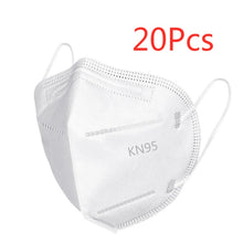 Load image into Gallery viewer, White Protective KN95 Mask - 20 Pack - BzilHair – Brazilian Hair