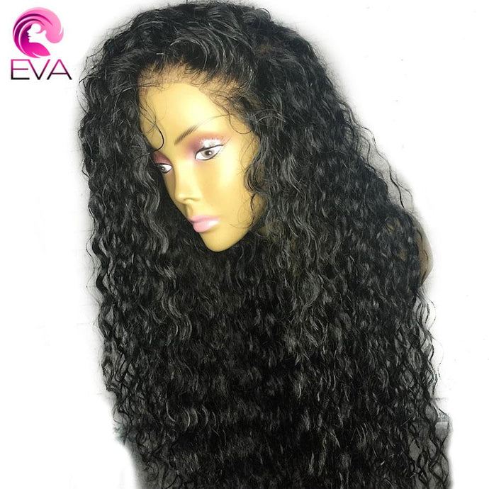 Eva 13x4 Lace Front Human Hair Wigs Pre Plucked With Baby Hair Glueless Curly Lace Front Wig For Black Women Brazilian Remy Hair - BzilHair – Brazilian Hair