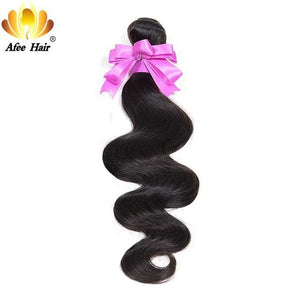 Brazilian Hair Weave Bundles Ombre Body Wave Bundles 1B/99J/#27/Burgundy/#2/#4/Colors AliAfee Hair Non Remy Human Hair Extension - BzilHair – Brazilian Hair
