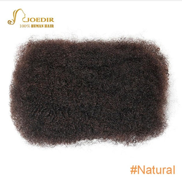 Joedir Brazilian Remy Hair Afro kinky Curly Bulk Human Hair For Braiding 1 Bundle/ Lot 50g/pcs 10-22 Inch Braiding Hair No Weft - BzilHair – Brazilian Hair
