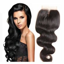 Load image into Gallery viewer, Brazilian Body Wave Lace Closure Free Section Human Hair Natural Color for Women Wavy Cosplay Hair Wig - BzilHair – Brazilian Hair