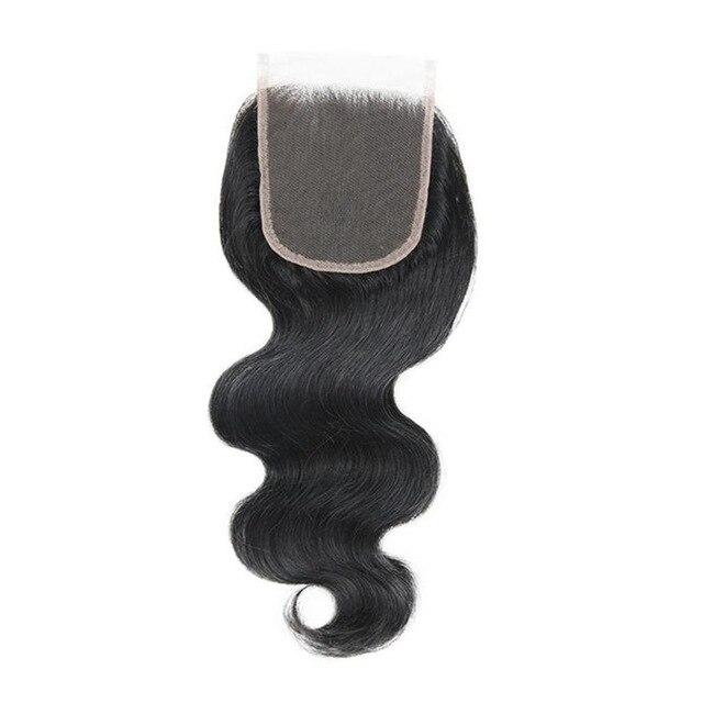 Brazilian Body Wave Lace Closure Free Section Human Hair Natural Color for Women Wavy Cosplay Hair Wig - BzilHair – Brazilian Hair