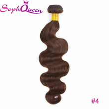 Load image into Gallery viewer, Soph Queen Hair Pre-colored Brazilian Body Wave Ombre Remy Hair Blonde Weave Bundles Human Hair Extensions Colored Bundles - BzilHair – Brazilian Hair