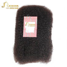 Load image into Gallery viewer, Joedir Hair Brazilian Remy Hair Afro Kinky Curly Bulk Human Hair For Braiding Braiding Hair Extensions Crochet Braid hair 10-22&quot; - BzilHair – Brazilian Hair