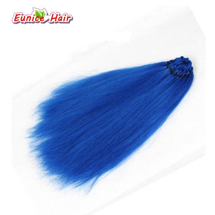 18inch 26 strands Pre loop yaki straight hair freetress braids crochet braid hair Brazilian Kinky Long Straight Hair Coarse Yaki - BzilHair – Brazilian Hair
