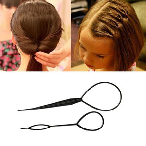 M MISM 2PCS Hair Style Maker Hair Styling Tools Hair Accessories Hair Pin Disk For Women Girls Kids DIY Pull Pins - BzilHair – Brazilian Hair