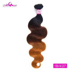 Ali Coco Malaysian Hair Bundles 1/3/4 Bundles "8-30" inch Body Wave Deals Non Remy Omber Hair 100% Human Hair Extensions - BzilHair – Brazilian Hair