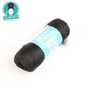 Luxury For Braiding 14bundles 70g per bundle Brazilian wool hair low temprature flame retardant synthetic fiber for box braids - BzilHair – Brazilian Hair