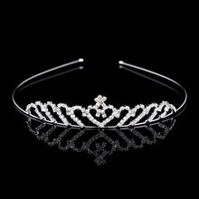 Load image into Gallery viewer, Beautiful Princess Tiaras and Crowns Headband Kid Girls Lover Bridal Prom Crown Wedding Party Accessiories Hair Jewelry - BzilHair – Brazilian Hair