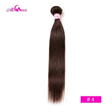 Load image into Gallery viewer, Ali Coco Brazilian Straight Hair 1/3/4 Bundles &quot;8-30&quot; inch  #2/#4/1b/27/ #27/1b/99j Non-Remy Ombre Hair 100% Human Weave Bundles - BzilHair – Brazilian Hair