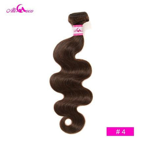 Ali Coco Brazilian Body Wave Hair Extensions "8-30" inch 100% Human Hair Weave Bundles 1/3/4 PCS Natural Color Non Remy Hair - BzilHair – Brazilian Hair