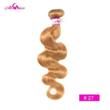 Load image into Gallery viewer, Ali Coco Brazilian Body Wave Hair Extensions &quot;8-30&quot; inch 100% Human Hair Weave Bundles 1/3/4 PCS Natural Color Non Remy Hair - BzilHair – Brazilian Hair