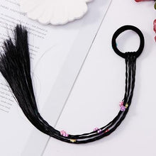 Load image into Gallery viewer, New Girls Colorful Wigs Ponytail Hair Ornament Headbands Rubber Bands Beauty Hair Bands Headwear Kids Hair Accessories Head Band - BzilHair – Brazilian Hair