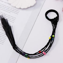 Load image into Gallery viewer, New Girls Colorful Wigs Ponytail Hair Ornament Headbands Rubber Bands Beauty Hair Bands Headwear Kids Hair Accessories Head Band - BzilHair – Brazilian Hair