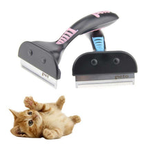 Load image into Gallery viewer, Pet Furmins Hair Removal Comb Dog Short Medium Hair Brush Handle Beauty Brush Accessories Comb for Cats Grooming Tool - BzilHair – Brazilian Hair
