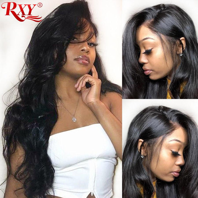 RXY 360 Lace Frontal Wig Pre Plucked With Baby Hair Brazilian Body Wave Wig Lace Front Human Hair Wigs For Black Women Remy Hair - BzilHair – Brazilian Hair