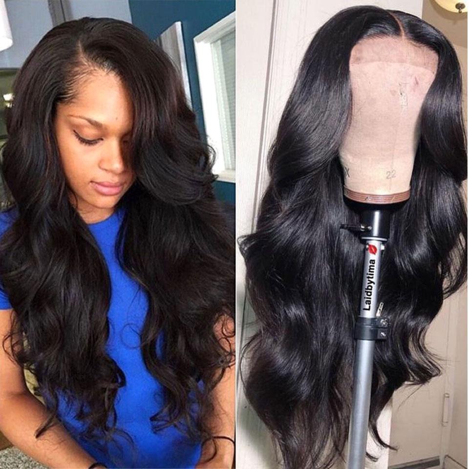 180% Lace Front Human Hair Wigs 13X4 Pre Plucked Remy Brazilian Body Wave Lace Frontal Wigs With Baby Hair For Black Women - BzilHair – Brazilian Hair