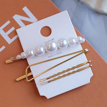 Load image into Gallery viewer, New 2019 Women Barrettes Set Pearl Hair Clip Pins Gold Fashion Jewelry Accessories Mujer Headwear Wedding for Girl Gift Oranment - BzilHair – Brazilian Hair