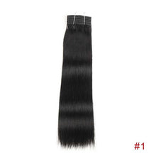 Load image into Gallery viewer, Rebecca Natural Silky Weave Human Hair 1 Bundle Deals Brazilian Ombre Straight Hiar Colored Remy Hair #27 #30 #99J #Burgundy Red - BzilHair – Brazilian Hair