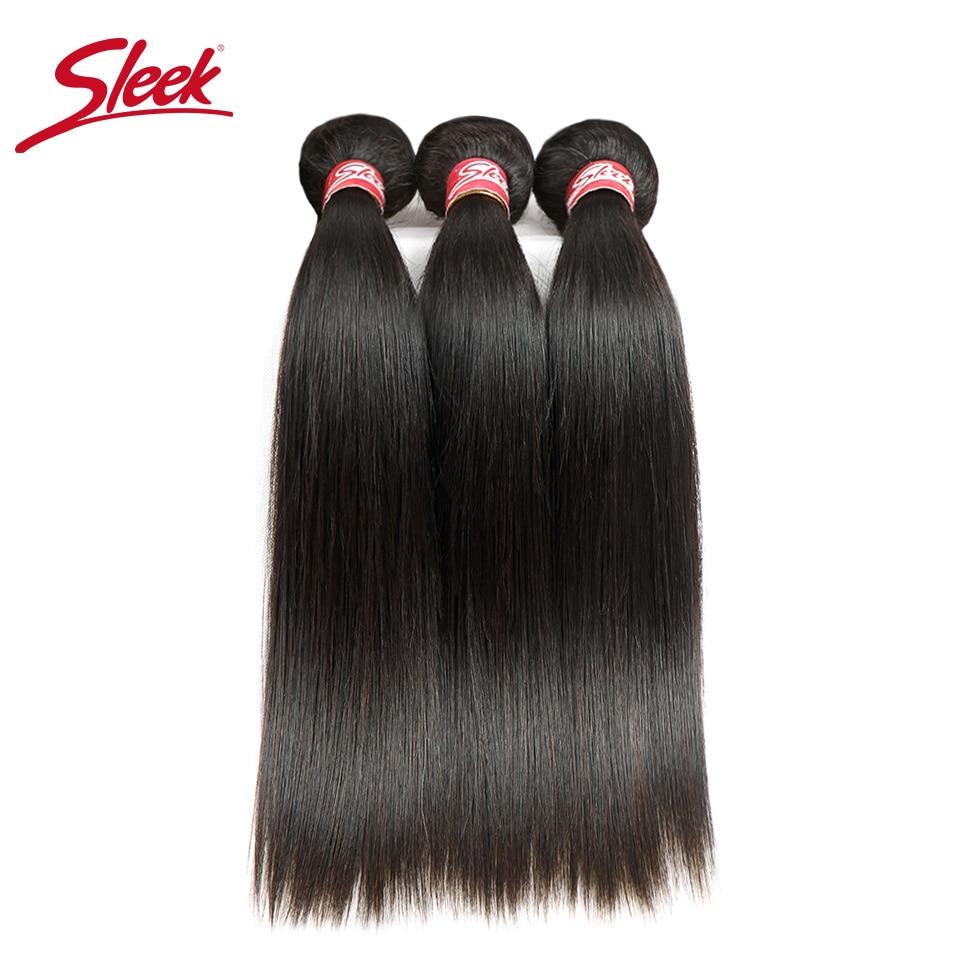 Sleek Straight Brazilian Hair Weave Bundles Deal Human Hair Extension Vendors 8 To 28 30 Inch Remy 100% Human Hair Bundles - BzilHair – Brazilian Hair