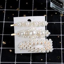 Load image into Gallery viewer, 2/4/3/5Pc Hairpins With Pearl Hair Clip Hairband Comb Bobby Pin Barrette Hairpin Headdress Accessories Beauty Styling Tools New - BzilHair – Brazilian Hair