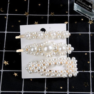 2/4/3/5Pc Hairpins With Pearl Hair Clip Hairband Comb Bobby Pin Barrette Hairpin Headdress Accessories Beauty Styling Tools New - BzilHair – Brazilian Hair