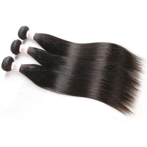 Brazilian 100% Remy Hair Weave Bundles EUPHORIA Ombre Black Honey Blonde 1B 613 Color Straight Human Hair Bundle Weft Extensions - BzilHair – Brazilian Hair